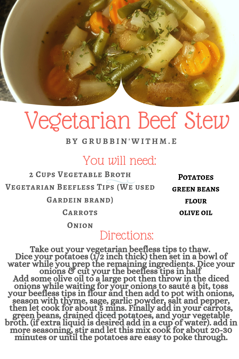 Vegetarian Beef Stew